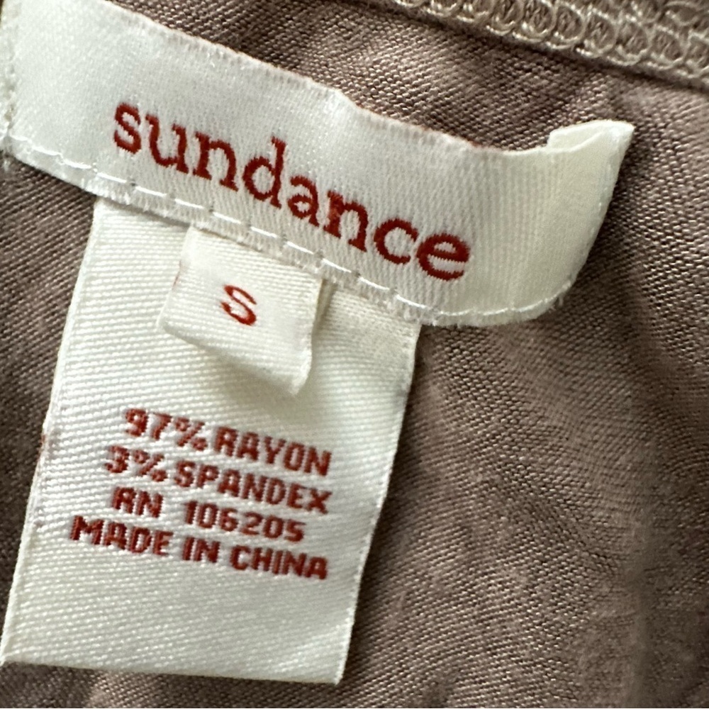 Sundance boho lace embroidered lace tank top S - Picture 2 of 5